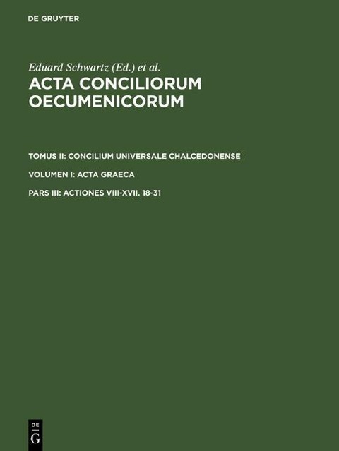 Actiones VIII-XVII. 18-31 - 