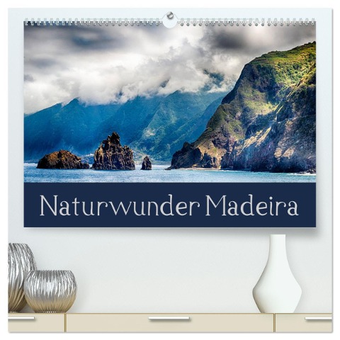 Naturwunder Madeira (hochwertiger Premium Wandkalender 2024 DIN A2 quer), Kunstdruck in Hochglanz - Hans Werner Partes