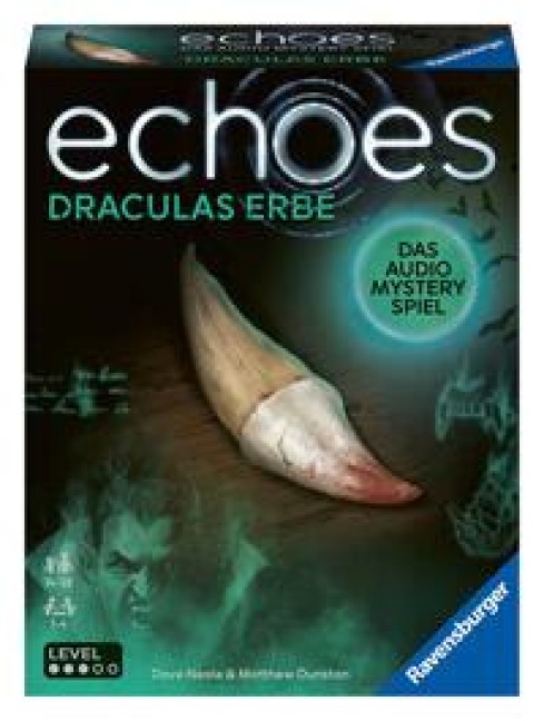 Ravensburger 22360 echoes Draculas Erbe - Audio Mystery Spiel ab 14 Jahren, Erlebnis-Spiel - Matthew Dunstan, Dave Neale