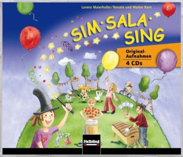 Sim Sala Sing. 4 AudioCDs - Lorenz Maierhofer, Walter Kern, Renate Kern