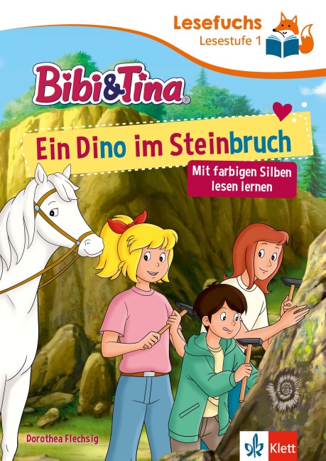 Lesefuchs Bibi & Tina: Ein Dino im Steinbruch Lesestufe 1 - 