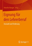Cover-Bild zum Titel 'Eignung für den Lehrerberuf' von ''