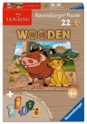 Cover-Bild zum Titel 'WOODEN Puzzle Kids 22 Teile - Disney Der König der Löwen - Simba's Königreich' von ''