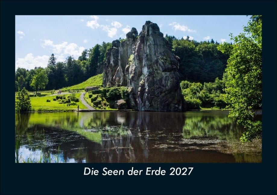 Die Seen der Erde 2027 Fotokalender DIN A5 - Tobias Schmitt, Kevin Heber