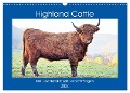 Highland Cattle, die Hochlandrinder aus Pfeffingen (Wandkalender 2024 DIN A3 quer), CALVENDO Monatskalender - Günther Geiger