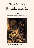 Cover-Bild zum Titel 'Frankenstein oder Der moderne Prometheus' von 'Mary Shelley'