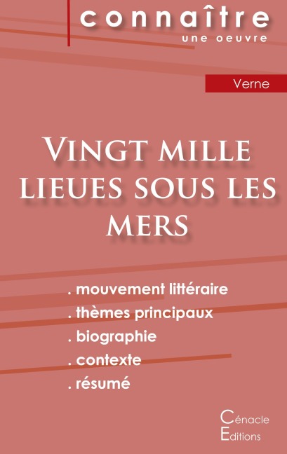 Fiche de lecture Vingt mille lieues sous les mers de Jules Verne (Analyse littéraire de référence et résumé complet) - Jules Verne