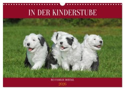 Cover-Bild zum Titel 'In der Kinderstube bei Familie Bobtail (Wandkalender 2026 DIN A3 quer), CALVENDO Monatskalender' von 'Sigrid Starick'