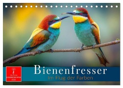 Cover-Bild zum Titel 'Bienenfresser - im Flug der Farben (Tischkalender 2026 DIN A5 quer), CALVENDO Monatskalender' von 'Roder Roder'