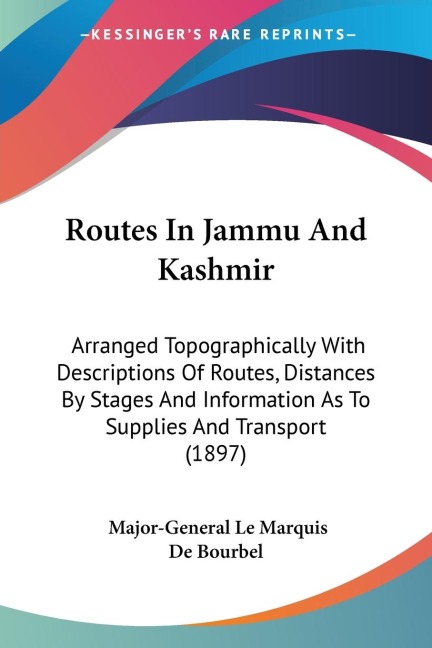 Routes In Jammu And Kashmir - 