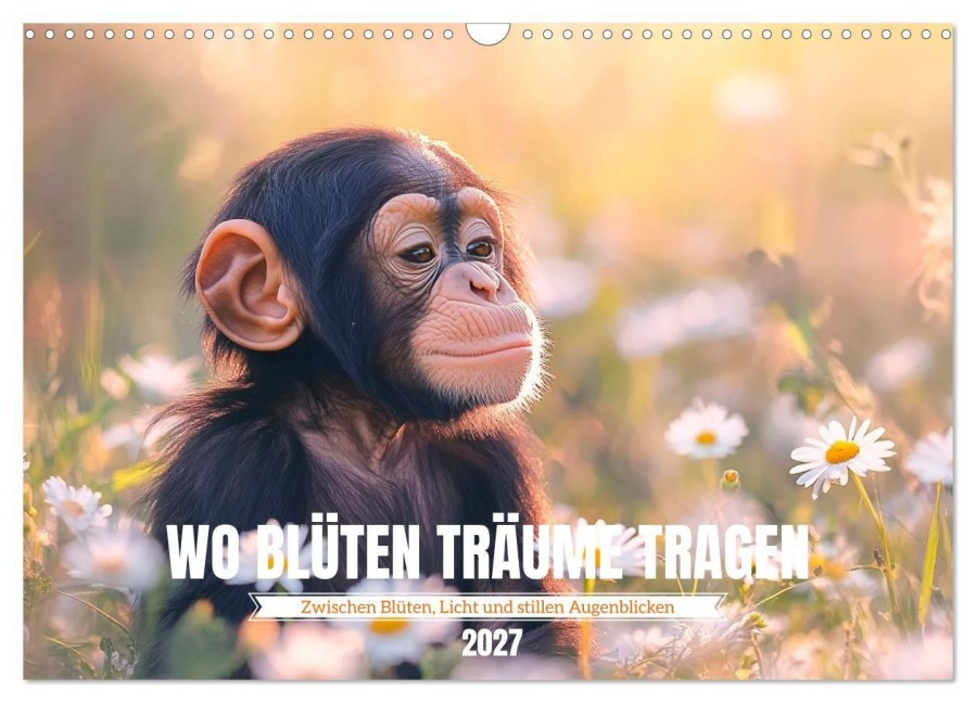 Wo Blüten Träume tragen (Wandkalender 2027 DIN A3 quer), CALVENDO Monatskalender - Anne Seltmann