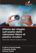 Cover-Bild zum Titel 'Effetto del ritaglio sull'analisi delle vibrazioni libere di piastre circolari' von 'P. Shiva Prasad Reddy, S. Deepak Reddy, Himam Saheb'