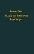 Cover-Bild zum Titel 'Reibung und Schmierung fester Körper' von 'Frank P. Bowden, D. Tabor'