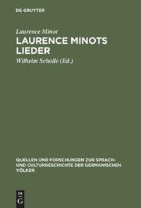 Laurence Minots Lieder - Laurence Minot