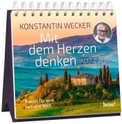 Cover-Bild zum Titel 'Wochenkalender 2027: Mit dem Herzen denken' von 'Konstantin Wecker'