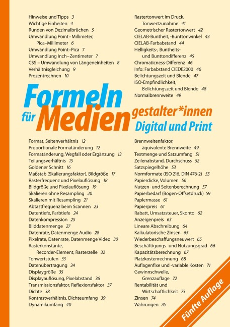Formeln für Mediengestalter*innen Digital und Print - Ulrich Paasch