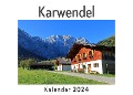 Karwendel (Wandkalender 2024, Kalender DIN A4 quer, Monatskalender im Querformat mit Kalendarium, Das perfekte Geschenk) - Anna Müller