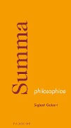 Cover-Bild zum Titel 'Summa philosophiae' von 'Sigbert Gebert'