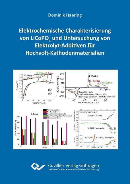 Elektrochemische Charakterisierung von LiCoPO4 und Untersuchung von Elektrolyt-Additiven für Hochvolt-Kathodenmaterialien - Dominik Haering