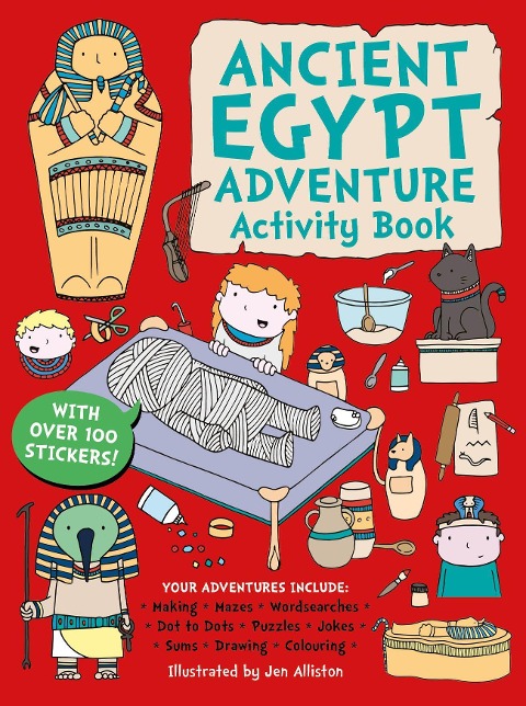 Ancient Egypt Adventure Activity Book - 