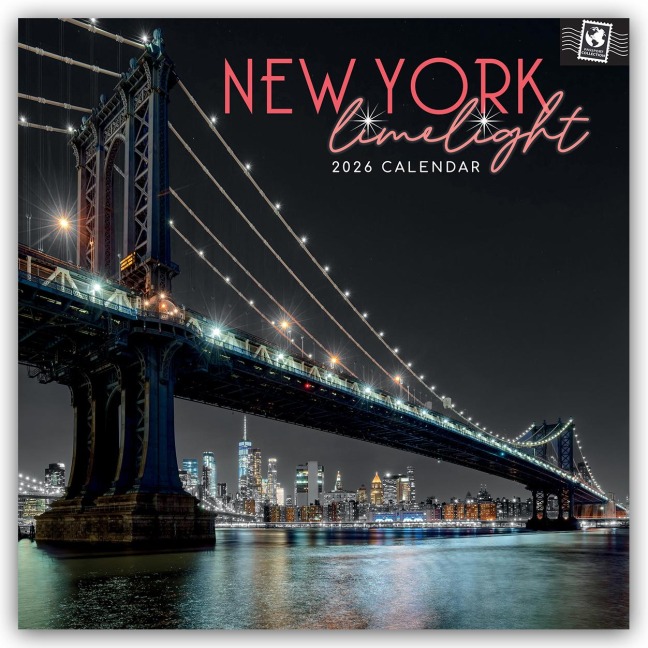 New York Limelight - New York im Rampenlicht 2026 - 16-Monatskalender - Gifted Stationery Co. Ltd