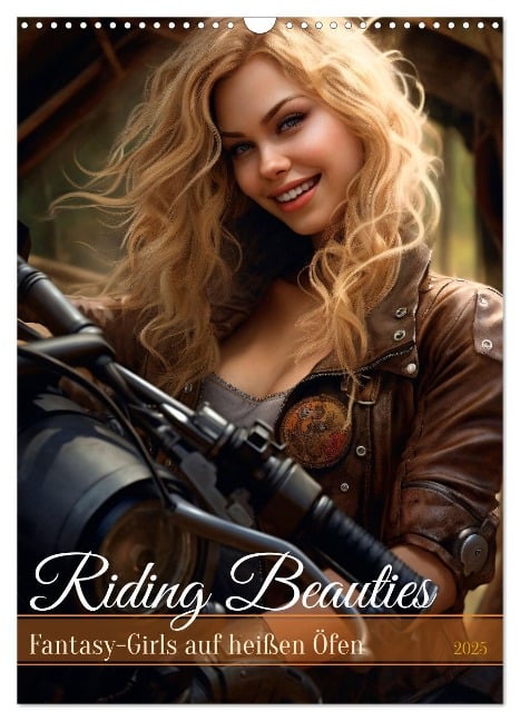 Riding Beauties (Wandkalender 2025 DIN A3 hoch), CALVENDO Monatskalender - Heidi Spiegler