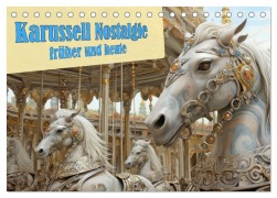 Cover-Bild zum Titel 'Karussell Nostalgie früher und heute (Tischkalender 2026 DIN A5 quer), CALVENDO Monatskalender' von 'Liselotte Brunner-Klaus'