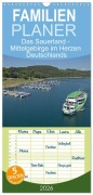 Cover-Bild zum Titel 'Familienplaner 2026 - Das Sauerland - Mittelgebirge im Herzen Deutschlands mit 5 Spalten (Wandkalender, 21 x 45 cm) CALVENDO' von 'Siegfried Kuttig'