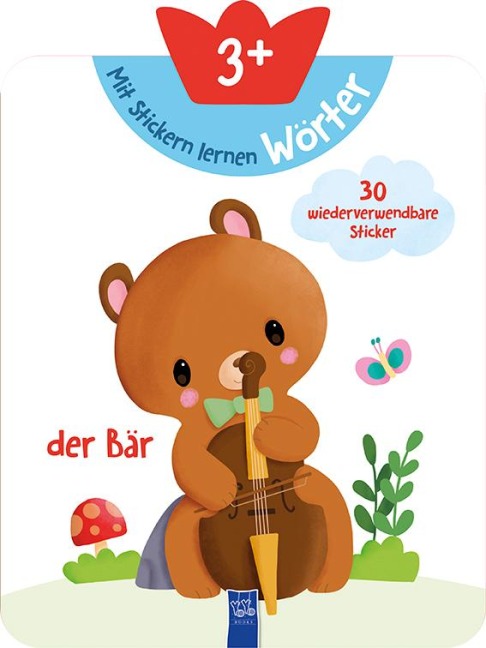 Mit Stickern lernen 3+ (Wörter) - 