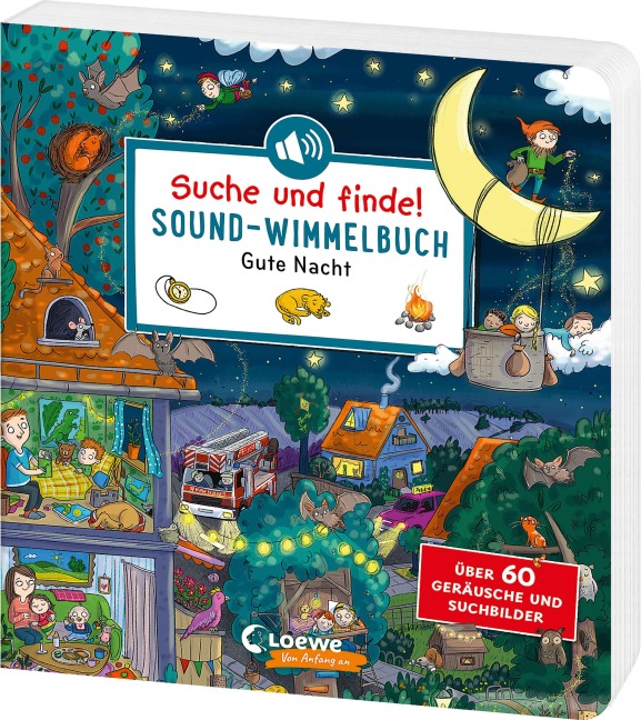 Suche und finde! Sound-Wimmelbuch - Gute Nacht - 