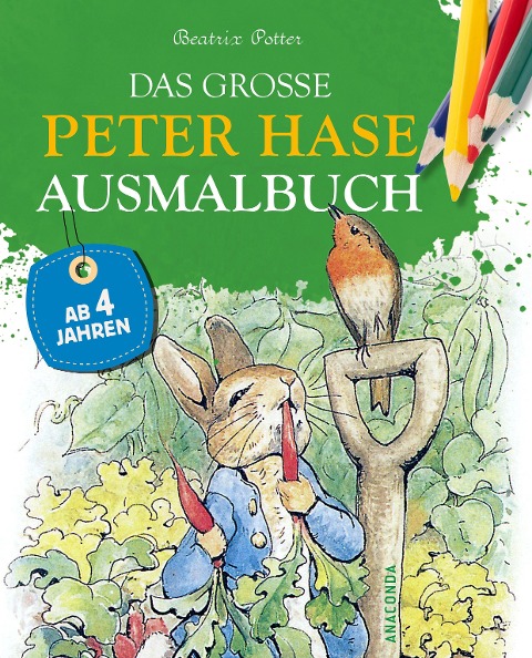 Das große Peter Hase Ausmalbuch - Beatrix Potter