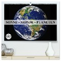 Sonne, Monde und Planeten (hochwertiger Premium Wandkalender 2025 DIN A2 quer), Kunstdruck in Hochglanz - Elisabeth Stanzer