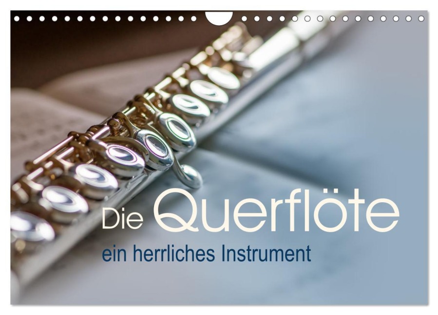 Die Querflöte, ein herrliches Instrument (Wandkalender 2026 DIN A4 quer), CALVENDO Monatskalender - Christiane Calmbacher