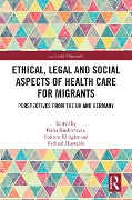 Cover-Bild zum Titel 'Ethical, Legal and Social Aspects of Healthcare for Migrants' von ''