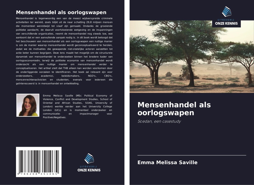 Mensenhandel als oorlogswapen - Emma Melissa Saville