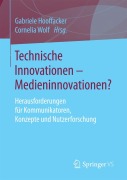 Cover-Bild zum Titel 'Technische Innovationen - Medieninnovationen?' von ''