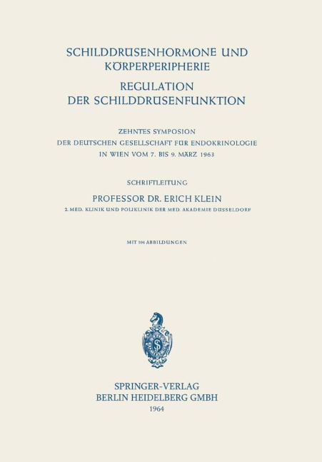 Schilddrüsenhormone und Körperperipherie. Regulation der Schilddrüsenfunktion - 