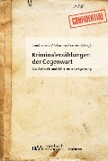 Cover-Bild zum Titel 'Kriminalerzählungen der Gegenwart' von ''
