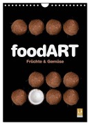 Cover-Bild zum Titel 'foodART - Früchte und Gemüse (Wandkalender 2026 DIN A4 hoch), CALVENDO Monatskalender' von 'Marion Krätschmer'