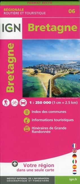 Bretagne 1:250 000 - 