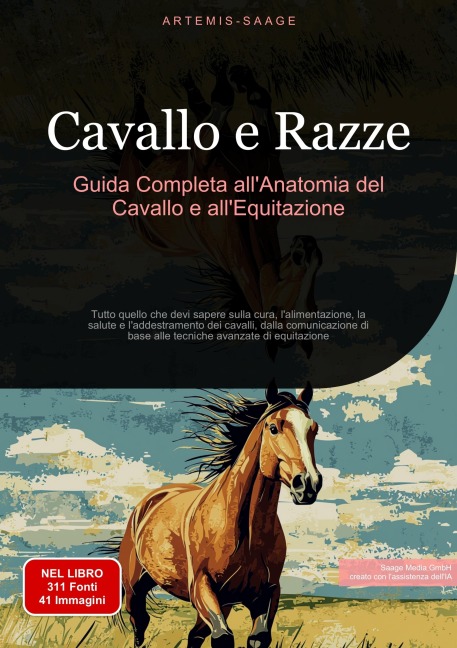 Cavallo e Razze: Guida Completa all'Anatomia del Cavallo e all'Equitazione - Artemis Saage