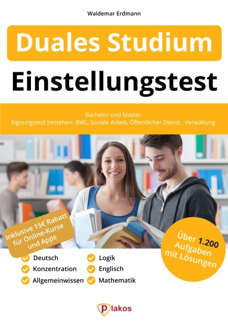 Einstellungstest Duales Studium - Waldemar Erdmann