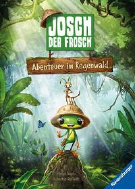 Josch der Frosch - Abenteuer im Regenwald - Kinderbuch ab 3 Jahre, Bilderbuch, Vorlesebuch - Hubertus Rufledt