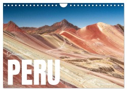 Cover-Bild zum Titel 'Geheimnisvolles Peru (Wandkalender 2026 DIN A4 quer), CALVENDO Monatskalender' von 'Photostravellers Photostravellers'
