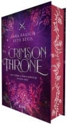 Cover-Bild zum Titel 'Crimson Throne (Spy and Guardian 1)' von 'Beth Revis, Sara Raasch'