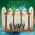 Cover-Bild zum Titel 'Trumpets in Concert-Colours of Christmas' von 'Leeb/Kahofer/Lichtenwöhrer/Mair/Macheiner'