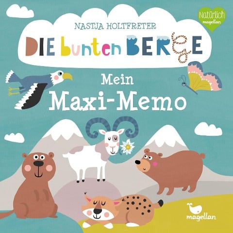 Die bunten Berge - Mein Maxi-Memo - 