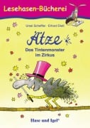 Cover-Bild zum Titel 'Ätze - Das Tintenmonster im Zirkus' von 'Ursel Scheffler'