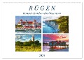 Rügen - Gemalte Ansichten der Ostseeinsel (Wandkalender 2024 DIN A2 quer), CALVENDO Monatskalender - Anja Frost