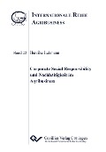Cover-Bild zum Titel 'Corporate Social Responsibility und Nachhaltigkeit im Agribusiness' von 'Henrike Luhmann'
